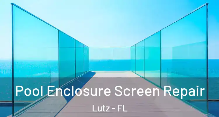  Pool Enclosure Screen Repair Lutz - FL