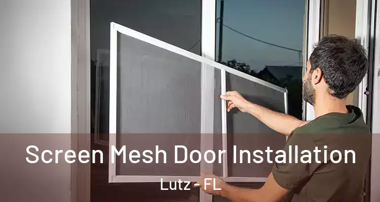  Screen Mesh Door Installation Lutz - FL